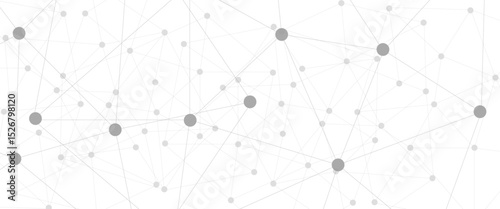 Connected line and dot background backgrounds microbiology complexity.