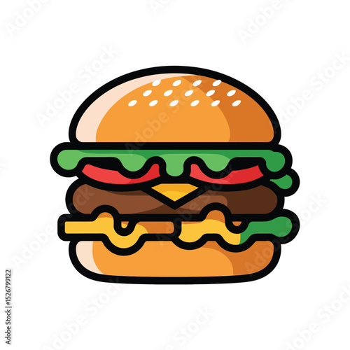 vector icons cooking food chef hat include a pizza slice, a sushi roll, spaghetti and meatballs, a curry bowl burger , fish 
