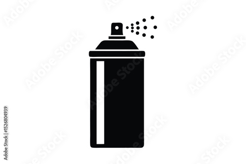 snow spray can vector icon