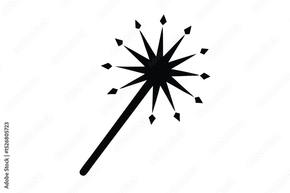 magic sparkles vector icon magic sparkles vector icon