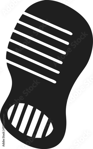Hairbrush silhouette classic grooming tool for styling and detangling hair