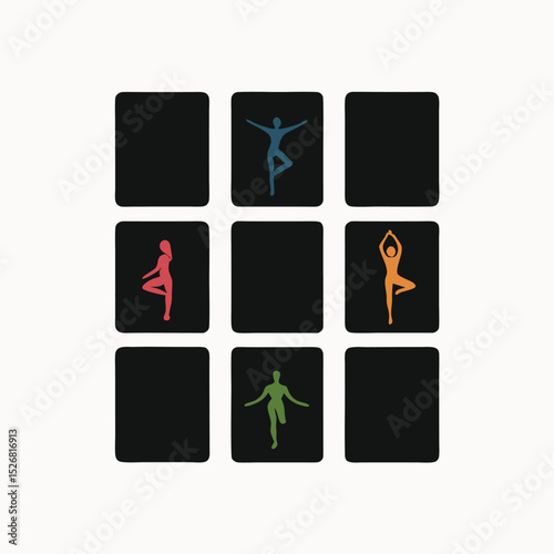 Yoga Poses A Colorful Guide to Asanas for Beginners and Experienced Practitioners