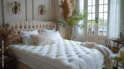 Classic style bedroom interior in a luxury house