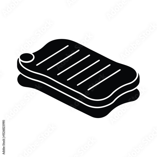 Sleeping Pad Icon Vector Illustration