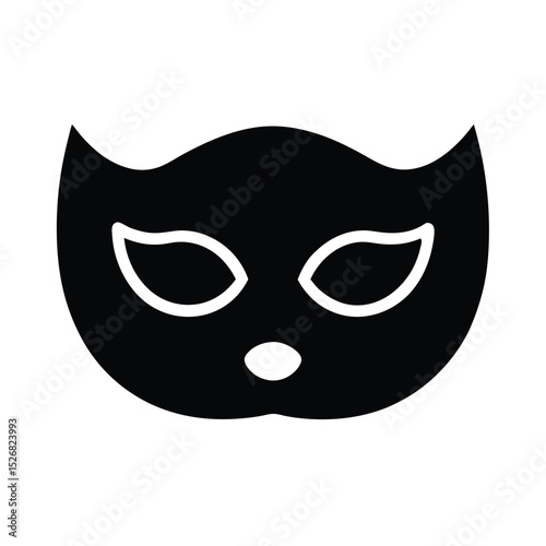 Sleeping Mask Icon Vector Illustration