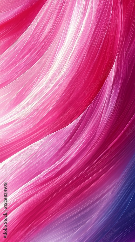 Fototapeta premium Modern abstract pink curved background high resolution picture