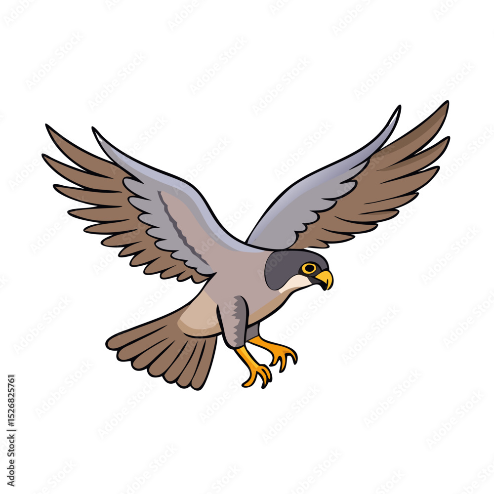 Fototapeta premium eagle on a white background