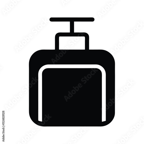 Travel Soap Case Icon Vector Illustration