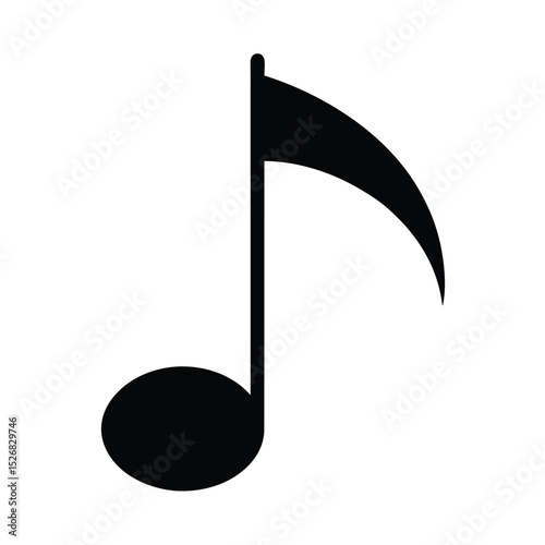Music Note Icon Vector Illustration