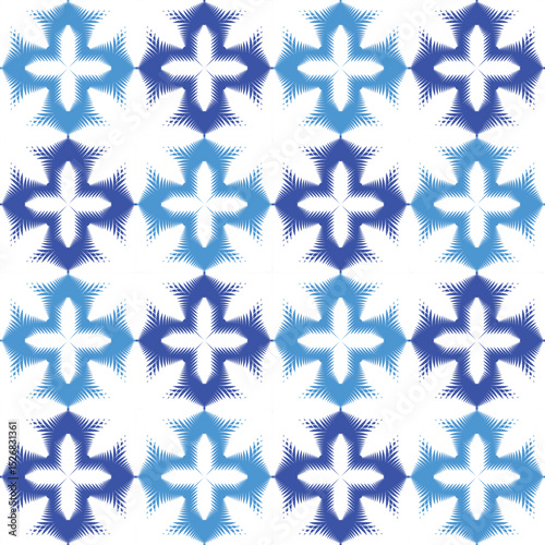 seamless snowflake pattern Oreintal Flora Damask Seamless pattern  embroidery, Indian style.  art ornament print.Design for carpet, cover.wallpaper, wrapping, fabric, clothing, Snowflake, blue, star, 