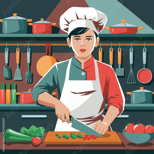 vector icons cooking food chef hat include a pizza slice, a sushi roll, spaghetti and meatballs, a curry bowl burger , fish 

