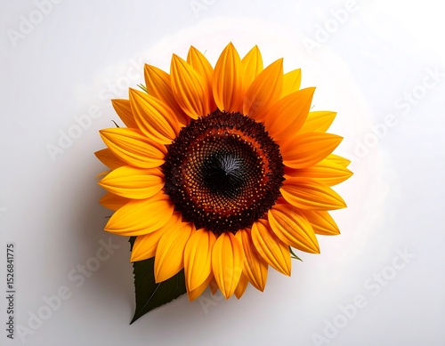Vibrant sunflower close-up