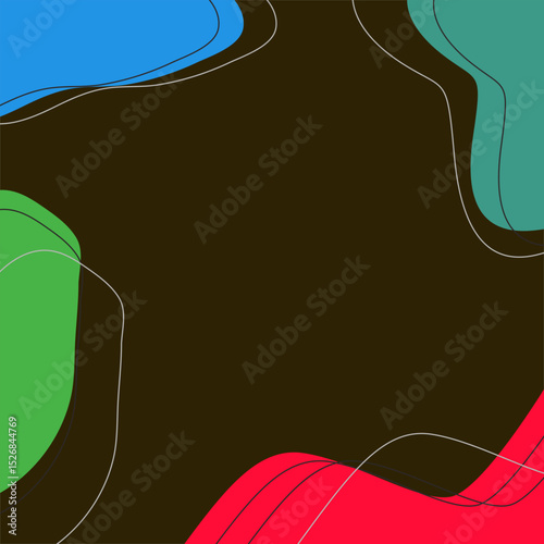 Abstract pattern background. Children graphic cover for photo zone design, greeting card, holiday wallpaper, wrapping paper, frame for diplomas and certificates, etc.