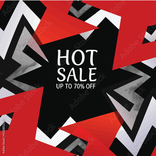 Set of Sale tags or banners, special offer headers, discount stickers. Vector elements for website design