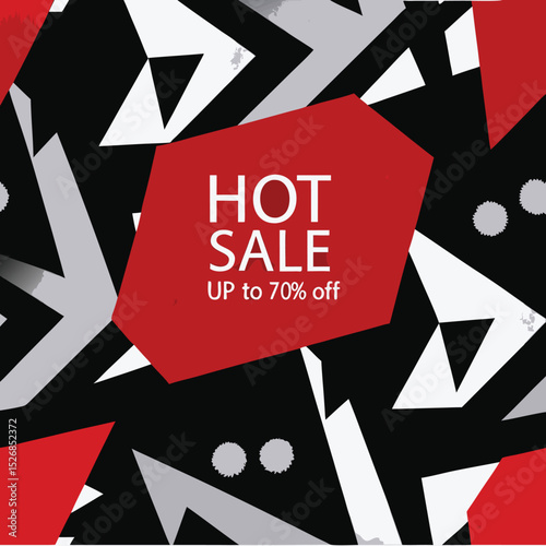 Set of Sale tags or banners, special offer headers, discount stickers. Vector elements for website design