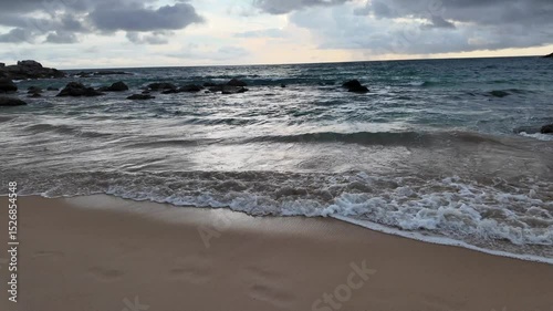 Wallpaper Mural Sea beach with stones sand during sunset in Asia in Thailand in Phuket Torontodigital.ca
