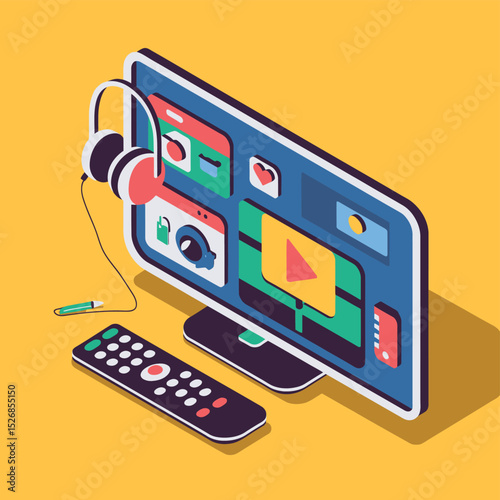 vector icons electronic devices televisions ,mobile phones, tablets ,i Phones , communication
