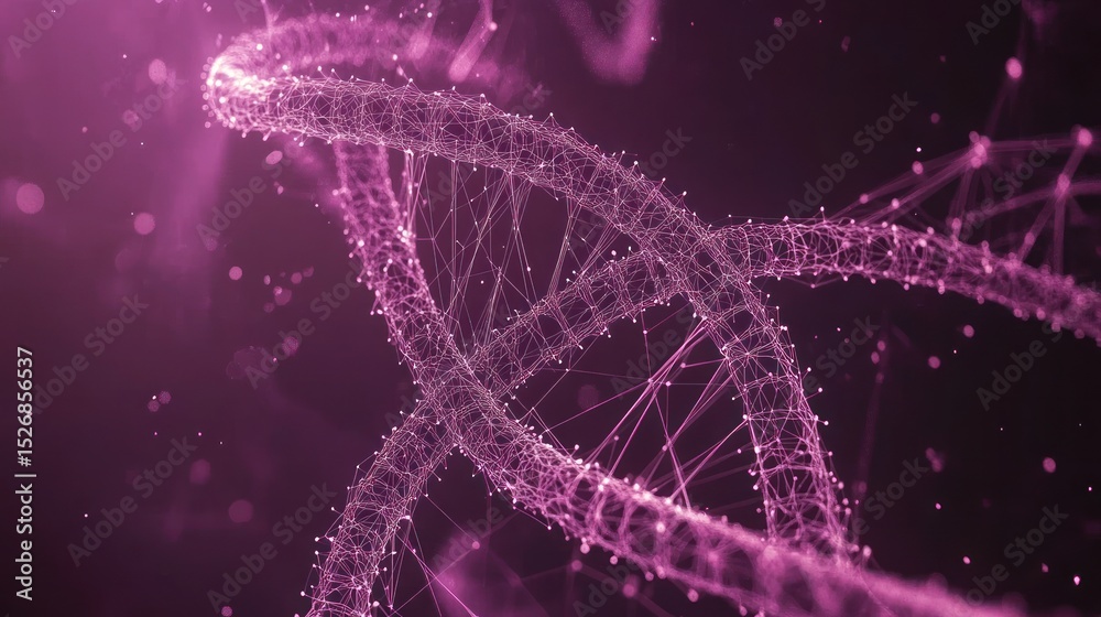 DNA helix, abstract representation DNA helix, abstract representation