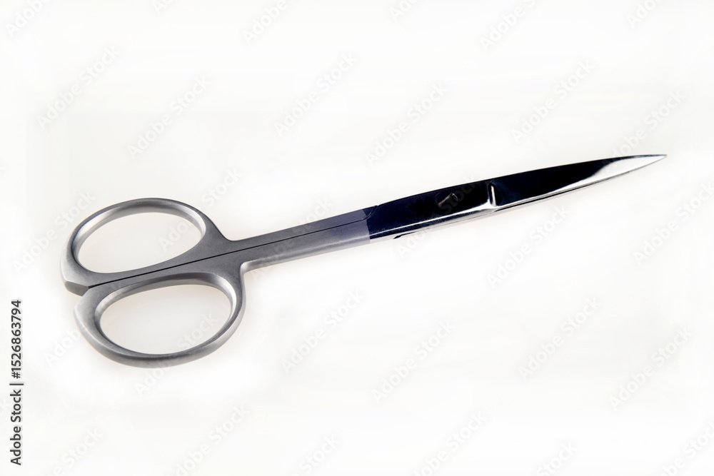 Obraz premium scissors on white background