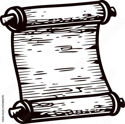 minimalist-old-scroll-partially-unrolled----.eps