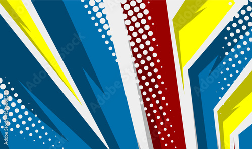 abstract thick strip background sports theme design