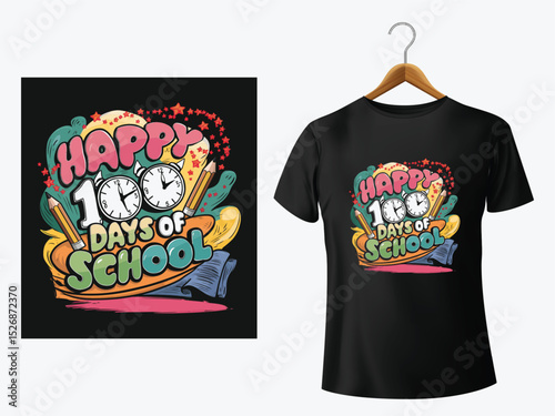 A blank black cotton t-shirt template for fashion apparel design concepts and textile prints
