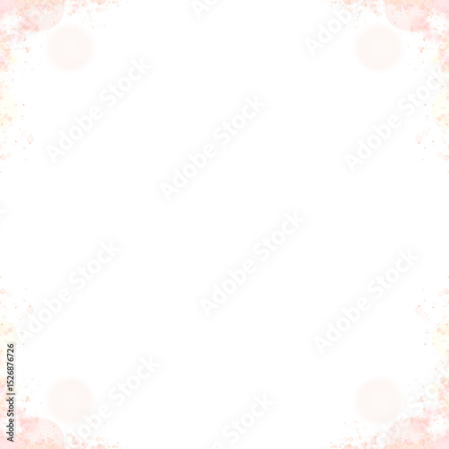 Luxury Sparkling Bokeh Border Frame PNG File With Transparent Background