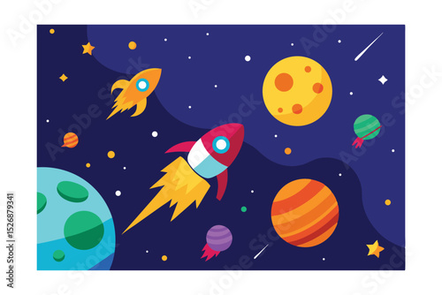 Cosmic Rockets A Whimsical Journey Through Space Exploration