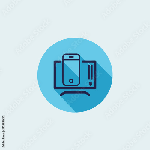 vector icons electronic devices televisions ,mobile phones, tablets ,i Phones , communication
