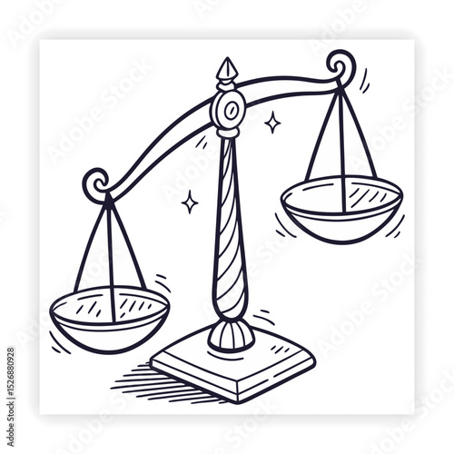 Legal and Law Doodle Icons