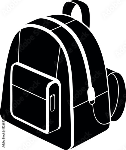  bag silhouette vector on a transparent background