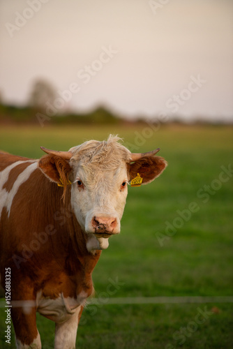 cow in a field