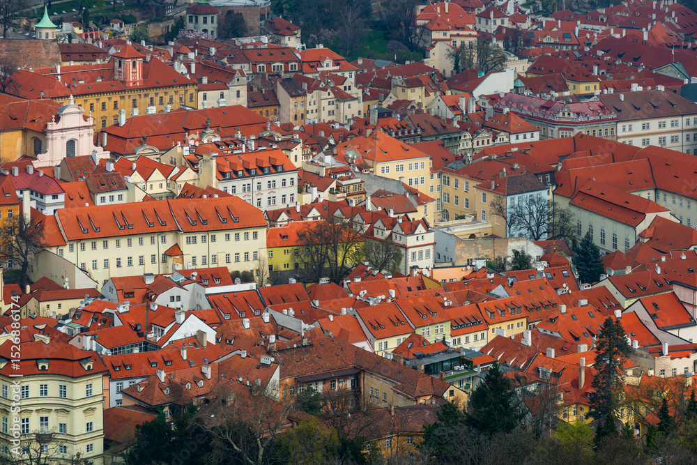 Fototapeta premium The historical center of the capital of the Czech Republic - the city of Prague