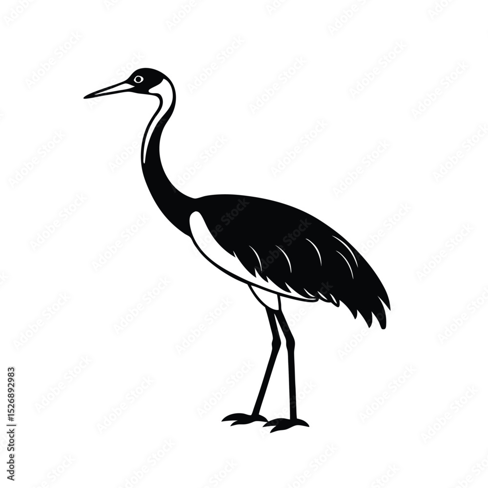 Fototapeta premium heron on the beach