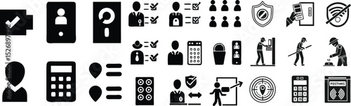Access Control and Security Icons