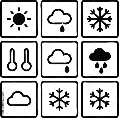 Weather Icons Set