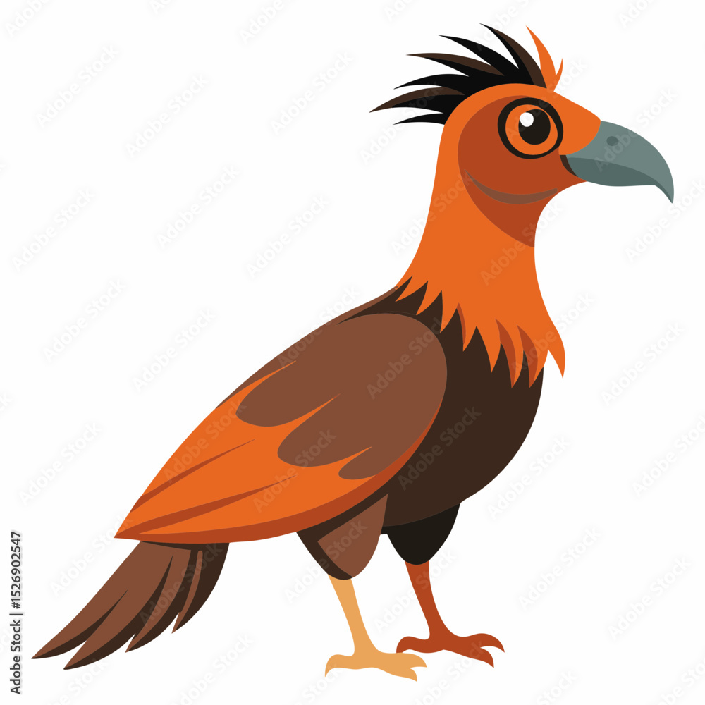 Obraz premium vector illustration of a bird