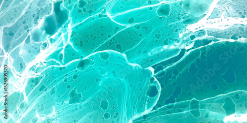 Oil Painted Background. Bright Modern. Neon Oil Painting Artist. Blue Abstraction Oil. Turquoise Marble. Marble Watercolors. Alcohol Ink Abstract.