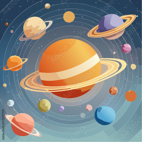 Solar system with personality
