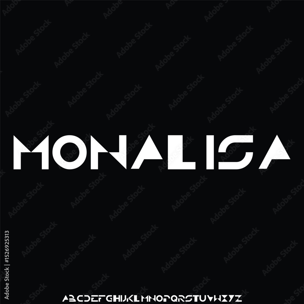 Fototapeta premium Chic and elegant minimalist serif style font vector illustration