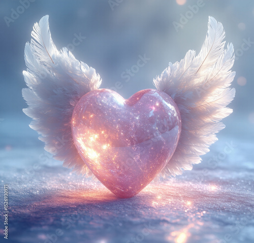 heart with wings