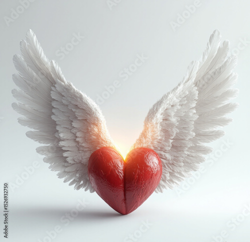 heart with wings