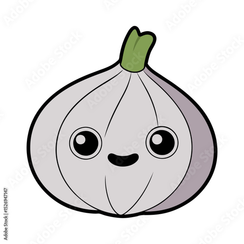 garlic silhouette vector art