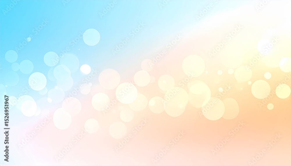 Soft Gradient Abstract Background with Bokeh Soft Gradient Abstract Background with Bokeh