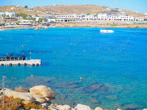 Fototapeta Naklejka Na Ścianę i Meble -  Mykonos seaside 