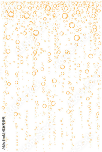 Champagne., orange sparkling water or beer.