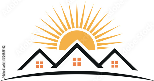 Villa logo vector art, icons, and graphics