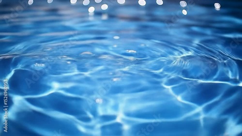 Ripples of Serenity: A close-up capture of clear water, showing the beauty of movement, creating a calming and relaxing effect.