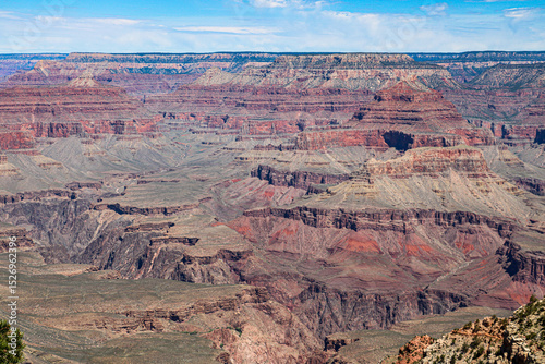 View from South Kaibab Trail at Grand Canyon National Park. photo