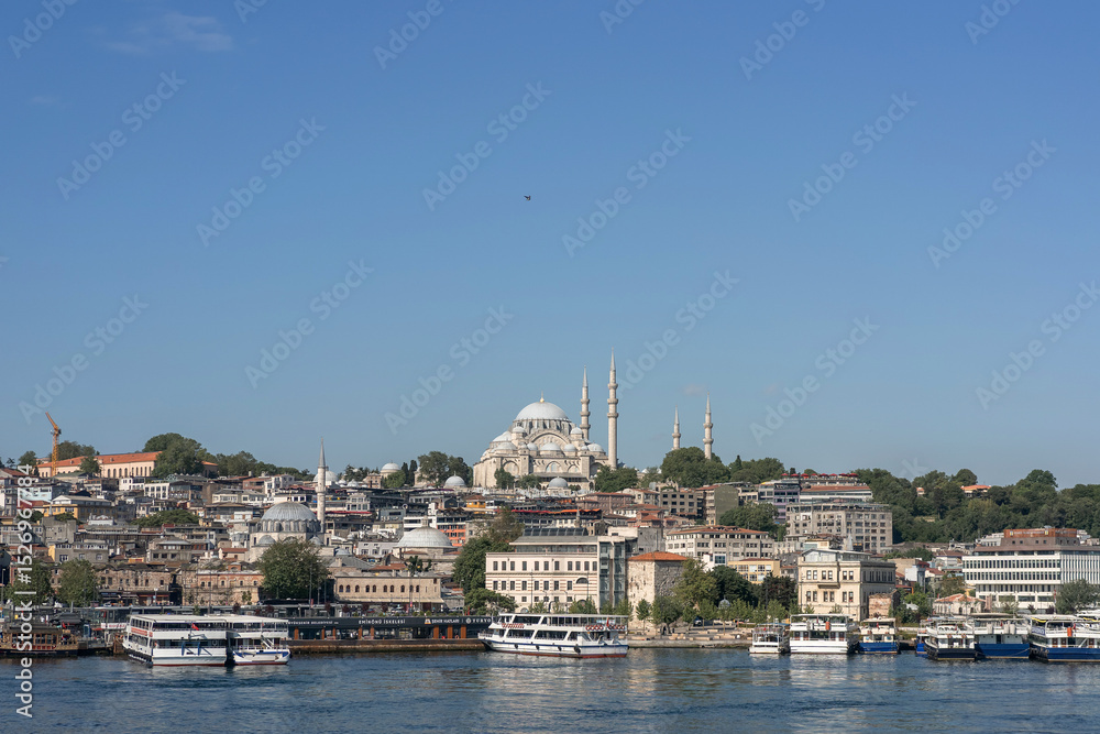 Fototapeta premium Suleymaniye Mosque in Istanbul Turkey